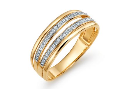 Briliantový prsten 0,150 ct