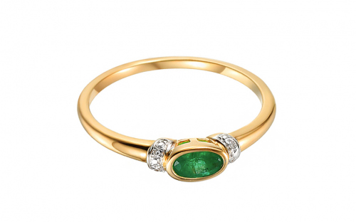 Smaragdový prsten Tavita - IZBR588S