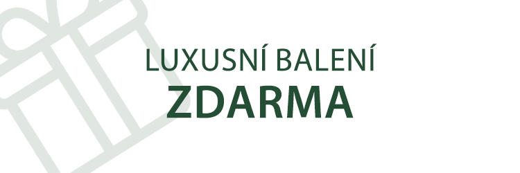 Luxusní balení zdarma