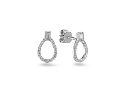 Diamantové náušnice 1,160 ct