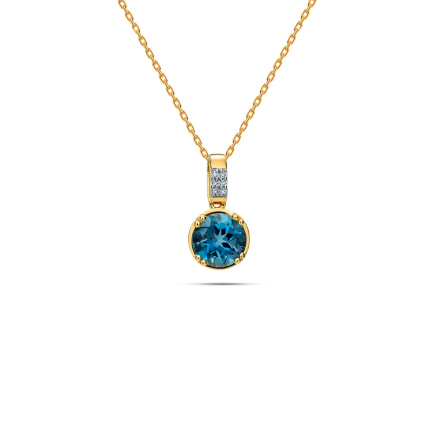Přívěsek Alro s Londem blue topasem 2,29ct