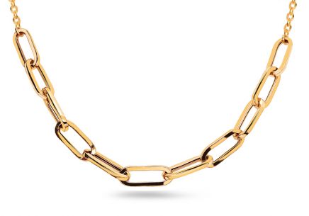 Zlatý náhrdelník řetězový vzor 2