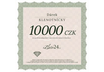 Elektronický dárkový poukaz 10000 Kč