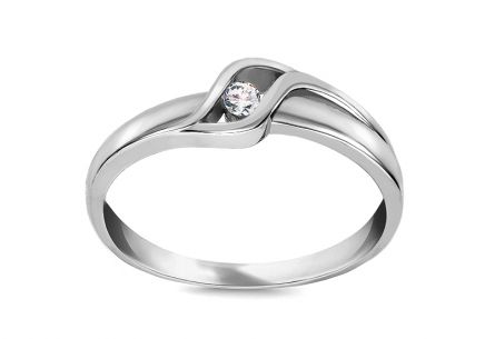Diamantový prsten 0.040 ct