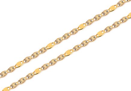 Zlatý řetízek Valentino 1,5 mm