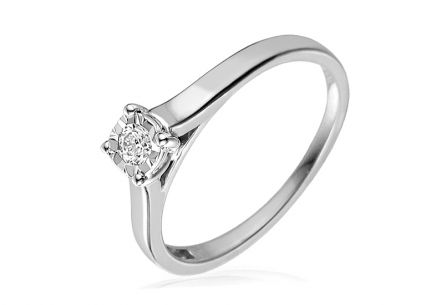 Zásnubní diamantový prsten Liza