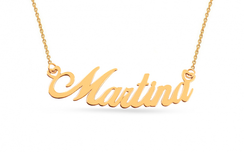 Zlatý náhrdelník Martina IZ7577
